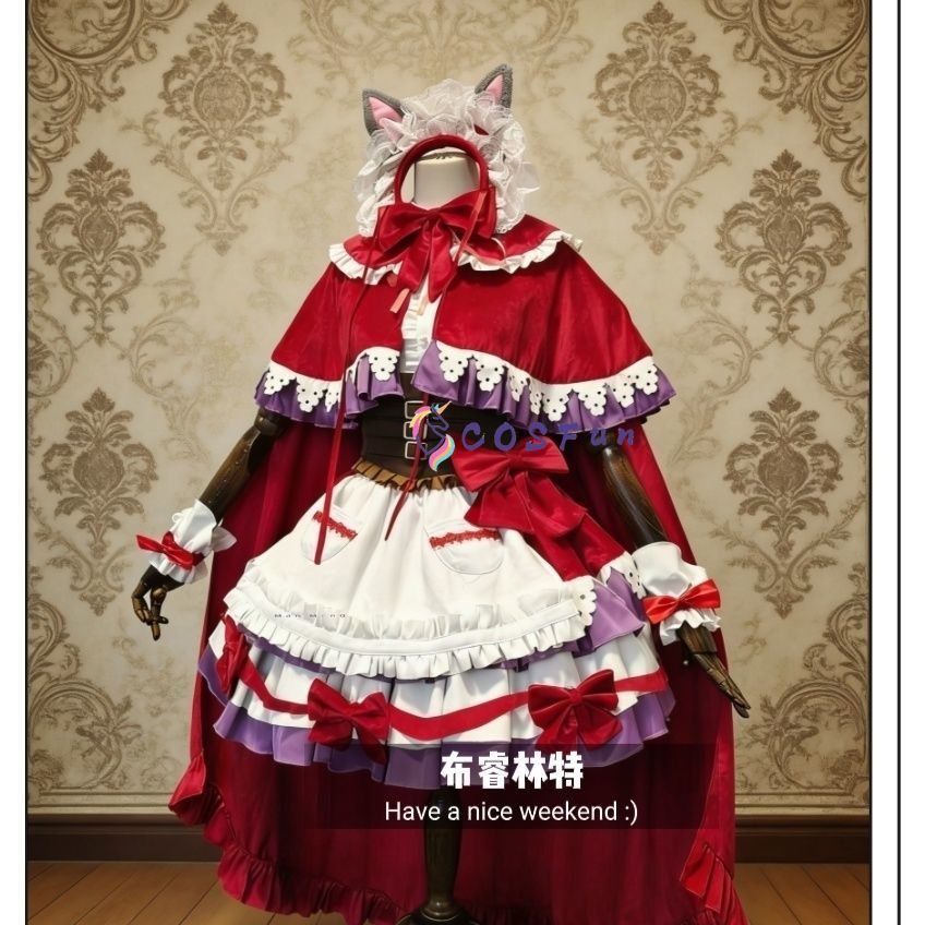 Women'S Red Accessories - PriPara Manaka Laala Czerwony Kapturek Kostium