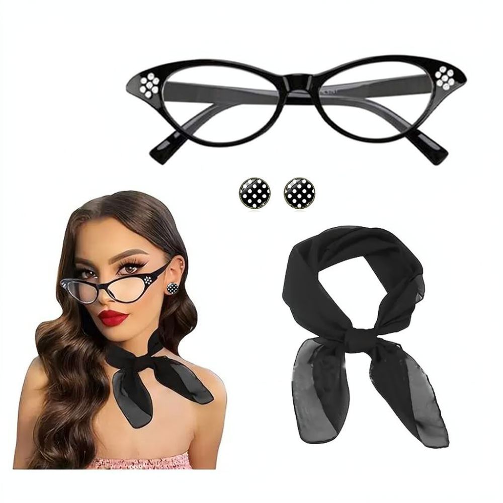 Women'S Accessories In The 1950S - Zestaw akcesoriów w stylu retro z