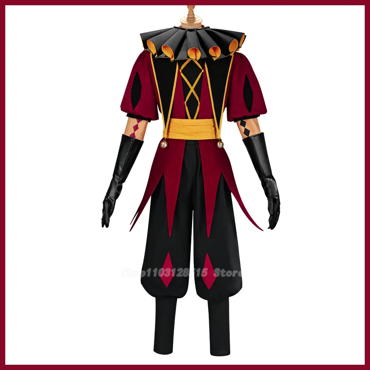 Kostium do cosplayu Pierrot Ha – Women'S Red Accessories recenzja i cena