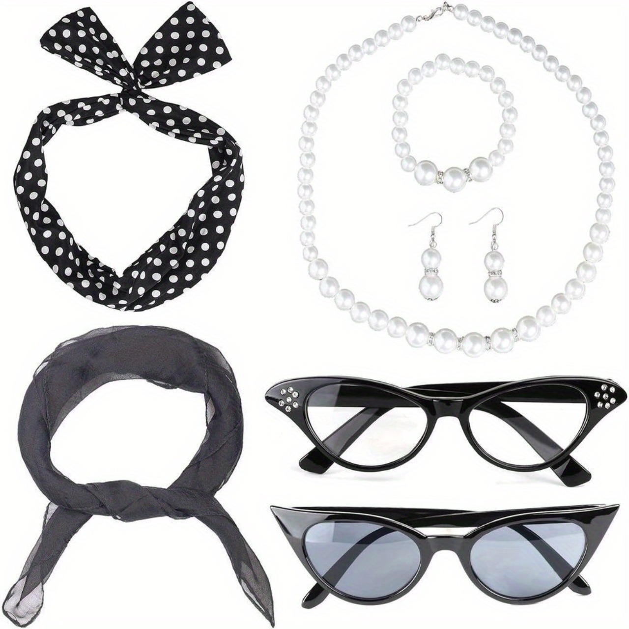 Zestaw akcesoriów kostiumowych – Women'S Accessories In The 1950S recenzja i cena