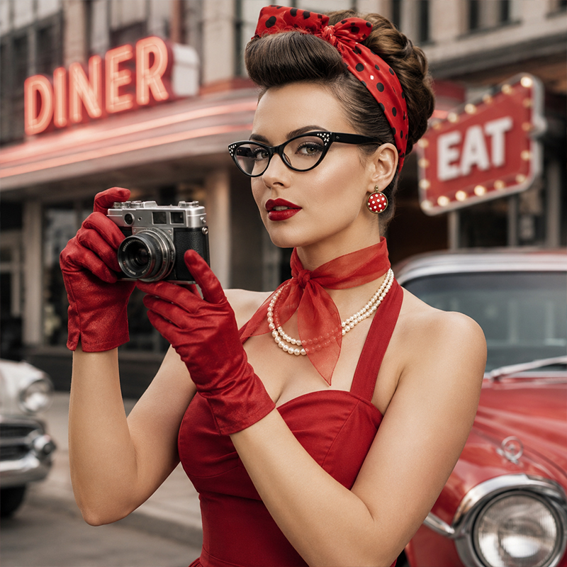 Damskie akcesoria do kostiumu  – Women'S Accessories In The 1950S recenzja i cena