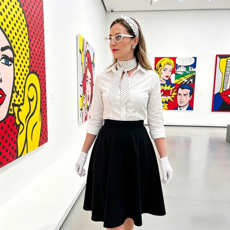 5-częściowy zestaw kostiumów d – Women'S Accessories In The 1950S recenzja i cena